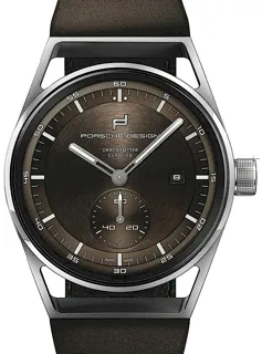 Porsche Design 1919 Datetimer 6023.3.71.003.07.2 39mm Titan Braun