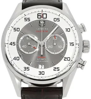 TAG Heuer Carrera Calibre 36 CAR2B11.FC6235 Stainless steel Gray