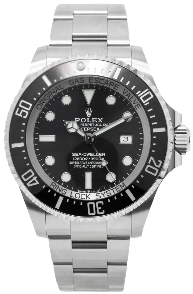 Rolex Sea-Dweller Deepsea 126660 44mm Stainless steel Black