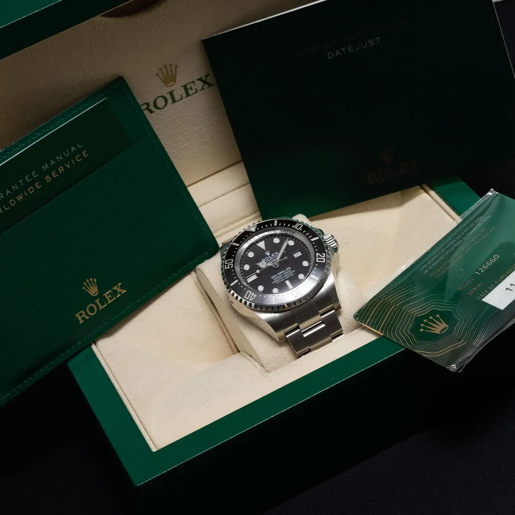 Rolex Sea-Dweller Deepsea 126660 44mm Stainless steel Black 4