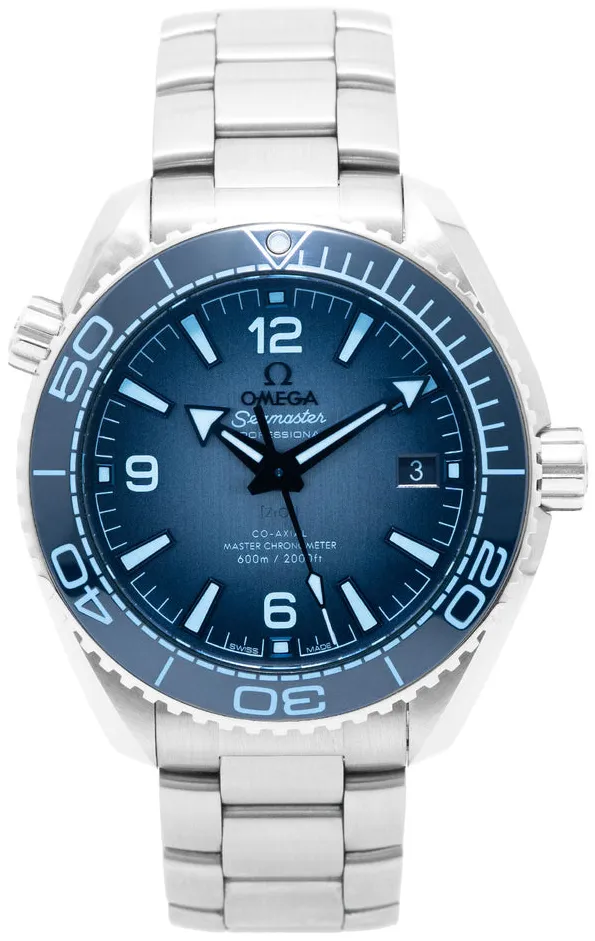 Omega Planet Ocean 600M 215.30.40.20.03.002 39.5mm Stainless steel Blue