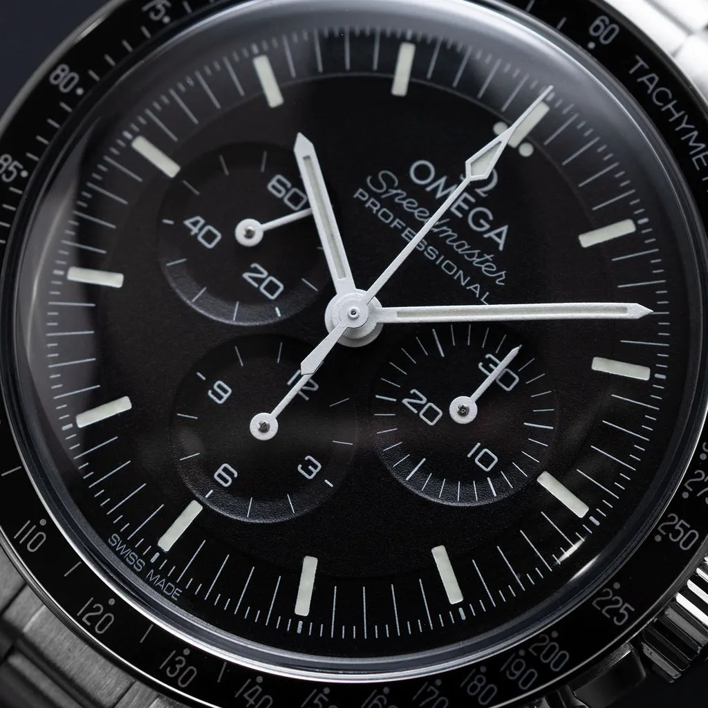 Omega Speedmaster Moonwatch 310.30.42.50.01.001 42mm Edelstahl Black 1