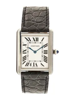 Cartier Tank 2715 Stainless steel Silver