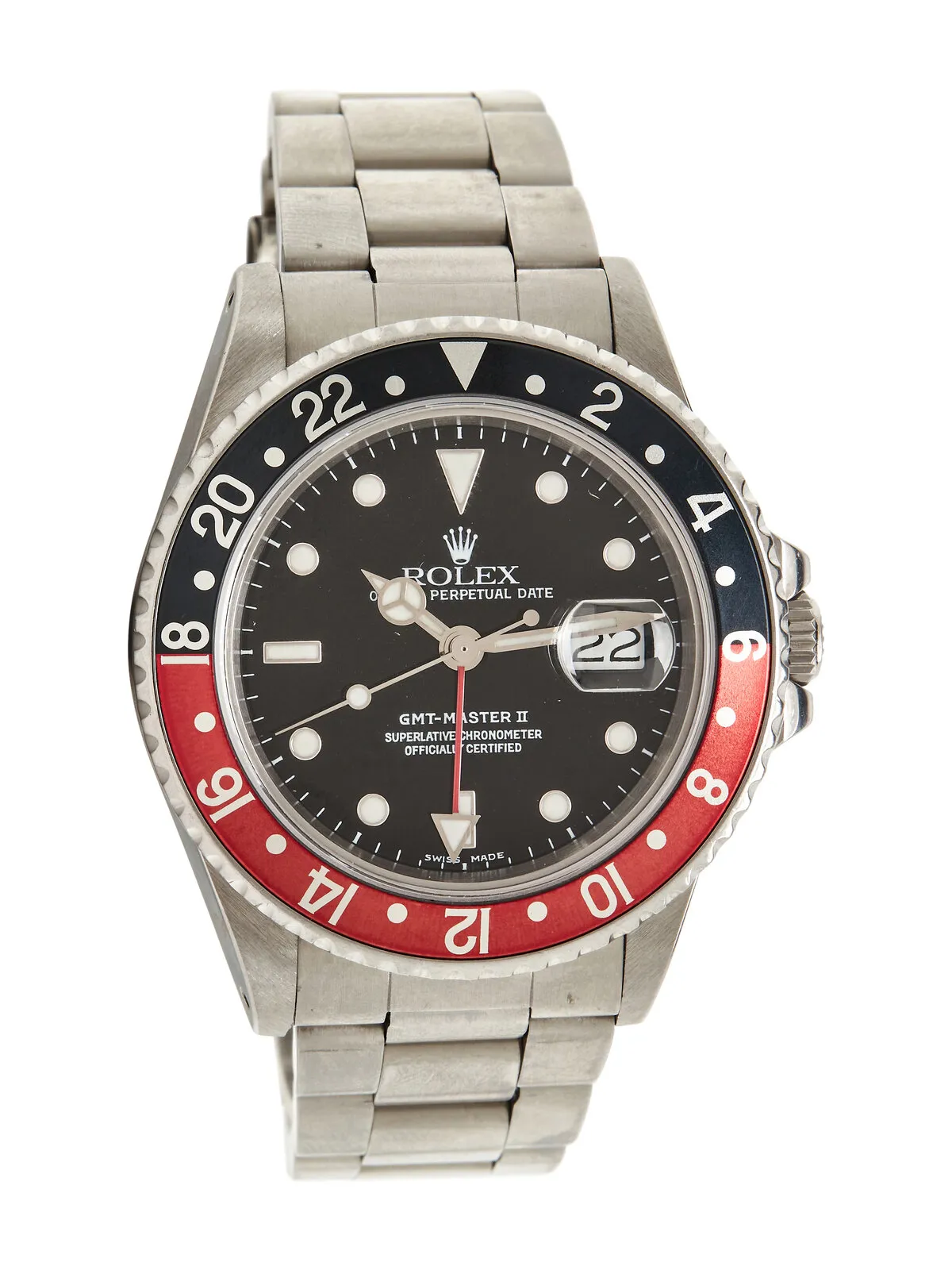 Rolex GMT-Master II 16760 40mm Stainless steel Black