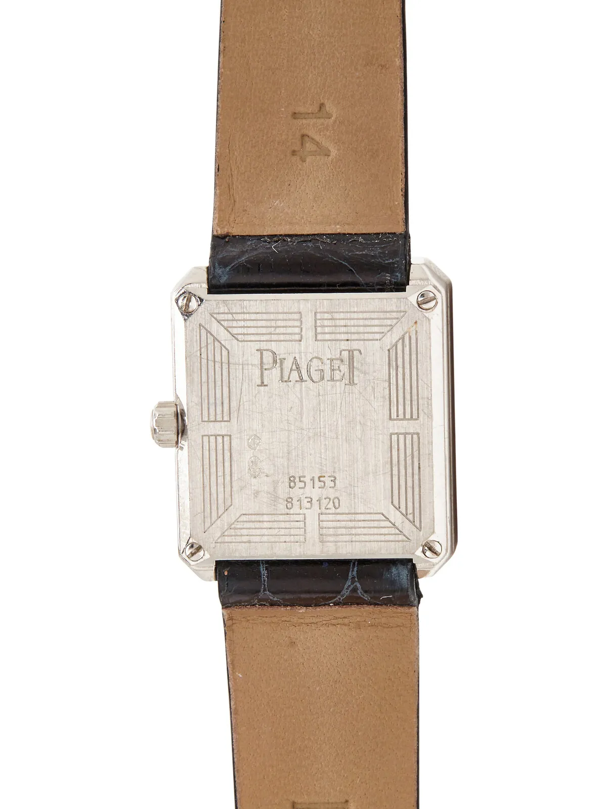 Piaget 85153 20mm White gold White 2