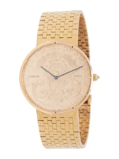 Corum Coin Watch Yellow gold