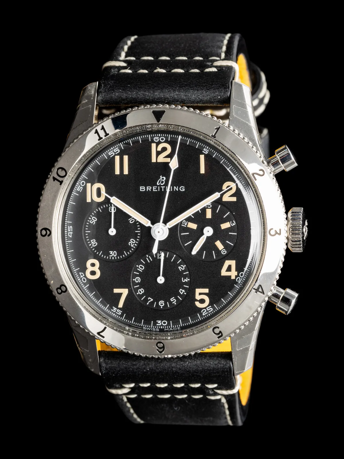 Breitling Aviator 8 765 41mm Stainless steel Black