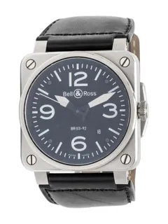 Bell & Ross BR 03-92 Stainless steel Black