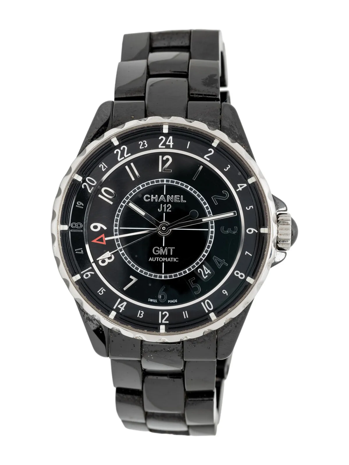 Chanel J12 41mm Ceramic and Stainless steel Black