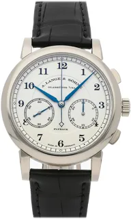 A. Lange & Söhne 1815 Chronograph 402.026 White gold Silver