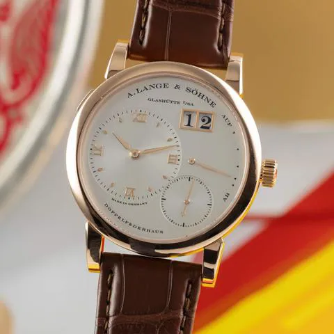 A. Lange & Söhne Lange 1 101.032 38.5mm Rose gold Silver