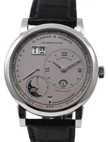 A. Lange & Söhne Lange 1 720.025 42mm Platinum Silver