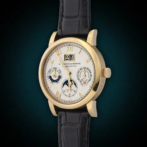 A. Lange & Söhne Langematik Perpetual 310.021 38.5mm Yellow gold Champagne 3