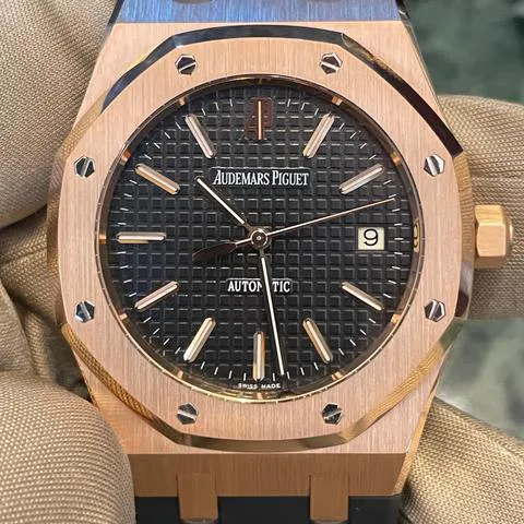 Audemars Piguet Royal Oak 15300OR.OO.D002CR.01 39mm Rose gold Black 12