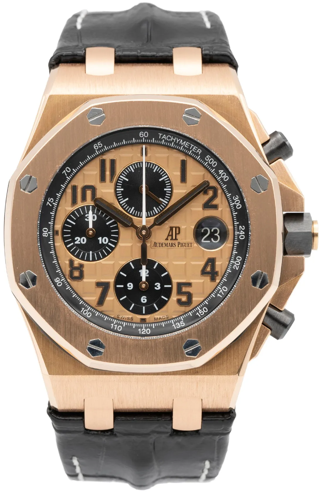 Audemars Piguet Royal Oak Offshore 26470OR.OO.A002CR.01 42mm Rose gold Champagne