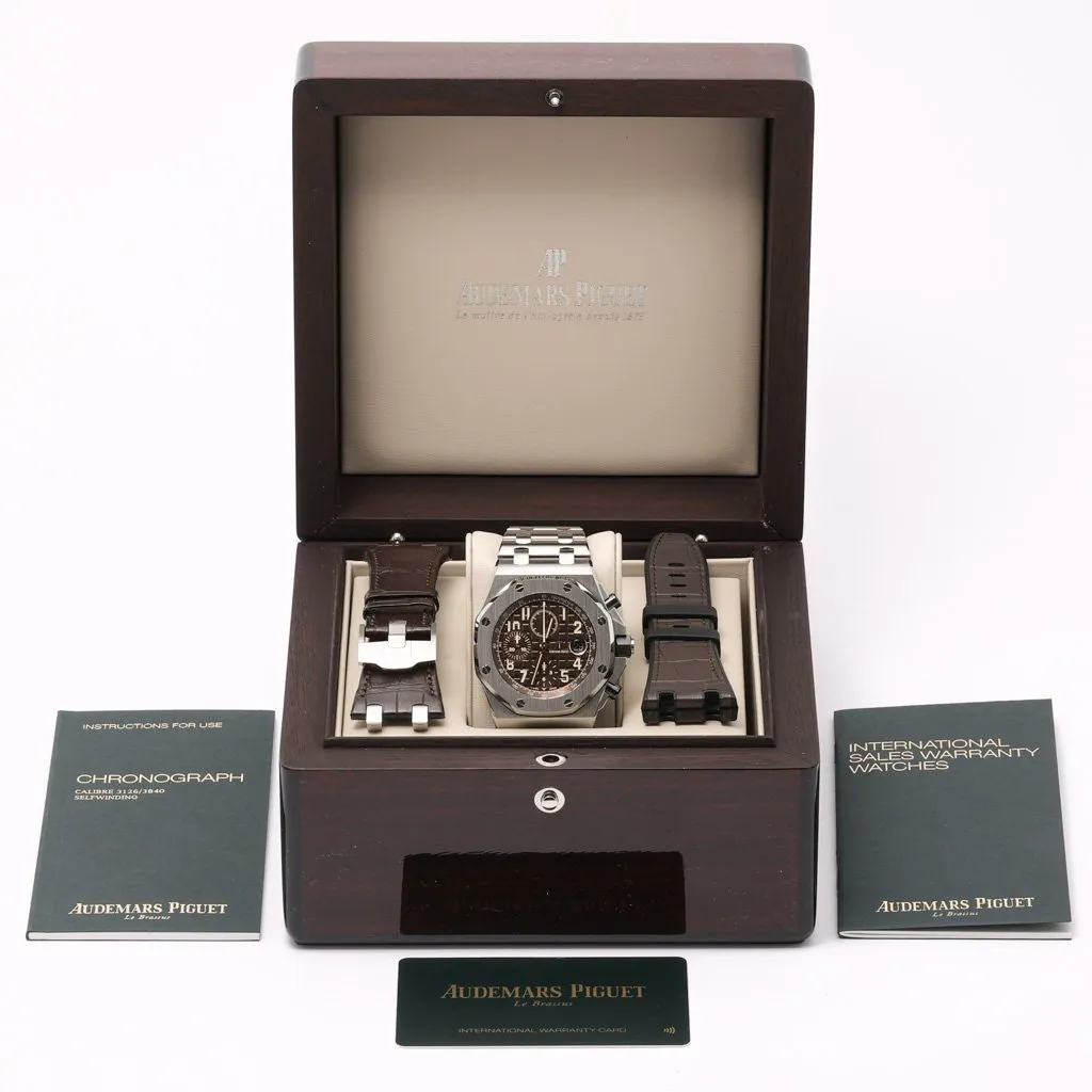 Audemars Piguet Royal Oak Offshore 26470ST.OO.A820CR.01 42mm Stainless steel Brown 8