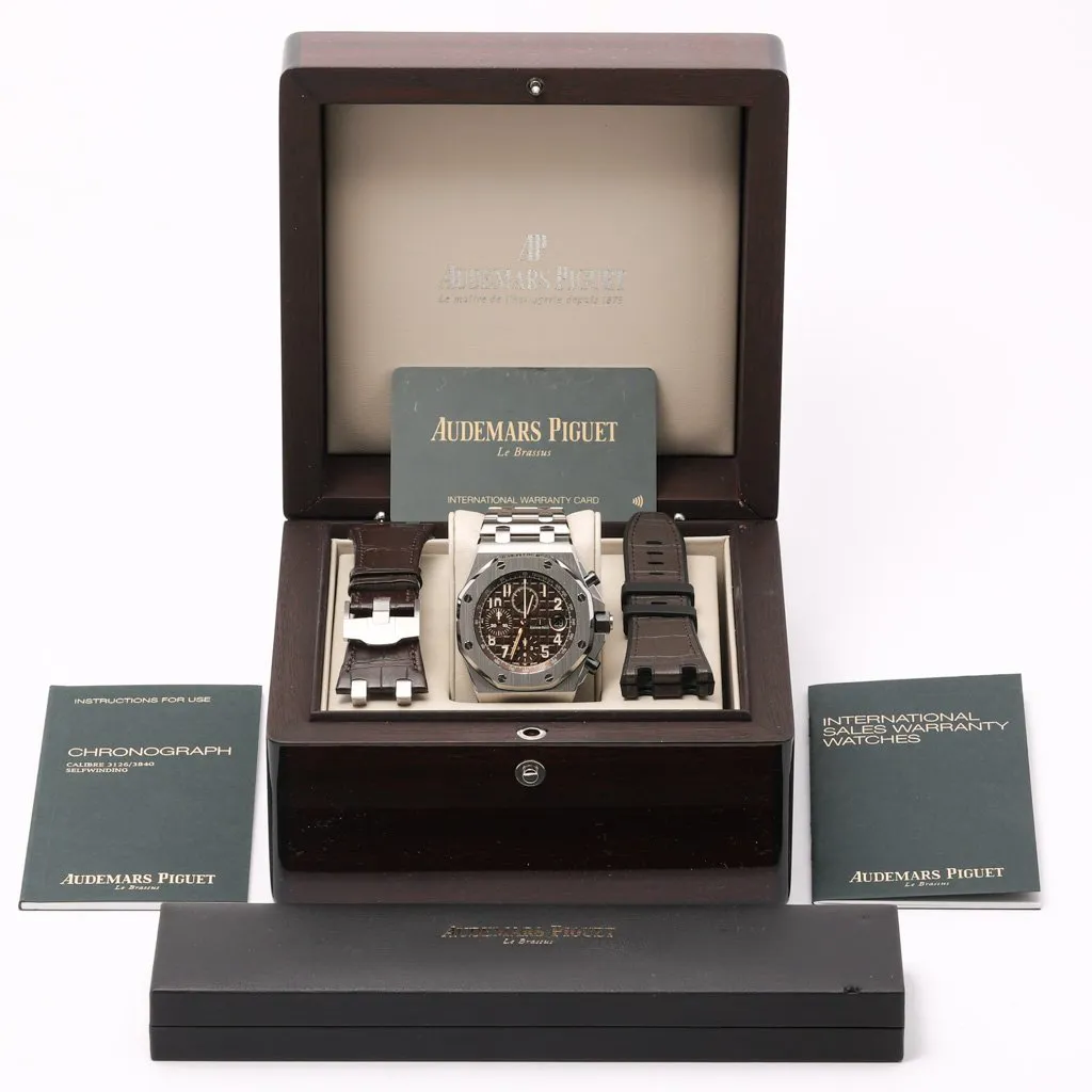 Audemars Piguet Royal Oak Offshore 26470ST.OO.A820CR.01 42mm Stainless steel Brown 9