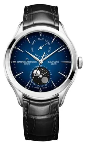 Baume & Mercier Clifton M0A10593 42mm Stainless steel Blue