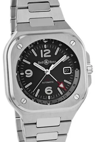 Bell & Ross Urban BR05G-BL-ST/SST 41mm Stainless steel Black