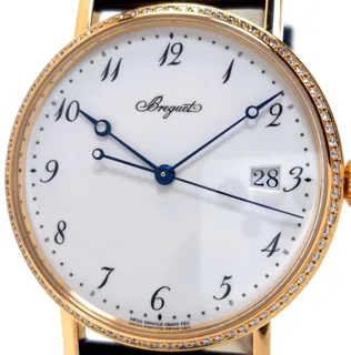 Breguet Classique 5178BA/29/9V6/D000 18k yellow gold White