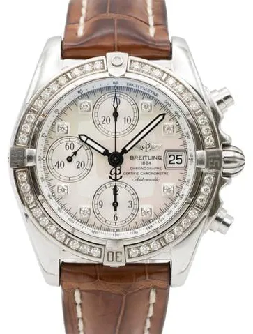 Breitling Chrono Cockpit A1335853 Stainless steel Mother-of-pearl 1