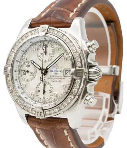 Breitling Chrono Cockpit A1335853 Stainless steel Mother-of-pearl 2