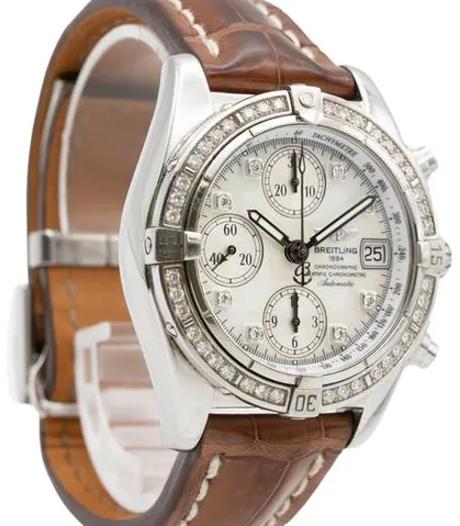 Breitling Chrono Cockpit A1335853 Stainless steel Mother-of-pearl 3