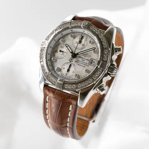 Breitling Chrono Cockpit A1335853 Stainless steel Mother-of-pearl 6