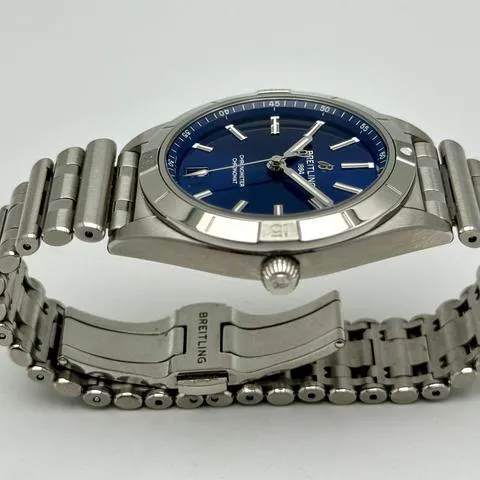 Breitling Chronomat A10380101C1A1 36mm Stainless steel Blue 2
