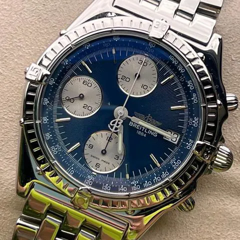 Breitling Chronomat A13048 39mm Stainless steel Blue