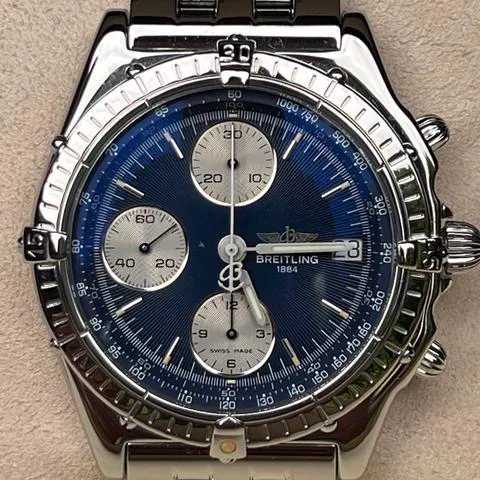 Breitling Chronomat A13048 39mm Stainless steel Blue 3