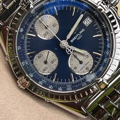 Breitling Chronomat A13048 39mm Stainless steel Blue 5