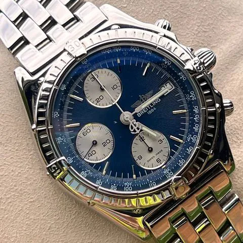 Breitling Chronomat A13048 39mm Stainless steel Blue 7