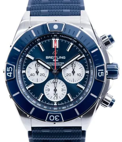 Breitling Chronomat AB0136161C1S1 44mm Stainless steel Blue