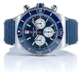 Breitling Chronomat AB0136161C1S1 44mm Stainless steel Blue 1