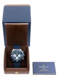 Breitling Chronomat AB0136161C1S1 44mm Stainless steel Blue 3