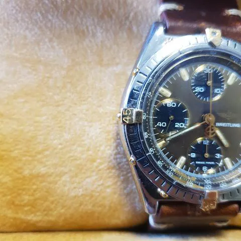 Breitling Chronomat B13050.1 39mm Yellow gold and stainless steel Gray 5