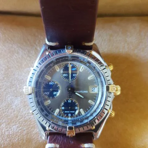 Breitling Chronomat B13050.1 39mm Yellow gold and stainless steel Gray 7