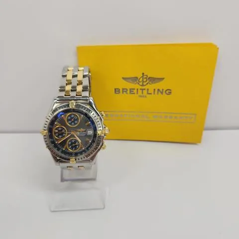 Breitling Chronomat B13050.1 40mm Yellow gold and stainless steel Gray 3