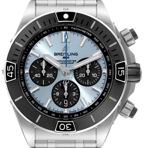 Breitling Chronomat PB0136 42mm Stainless steel Blue