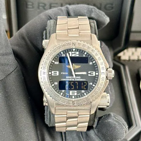 Breitling Emergency E76321 43mm Titanium Black