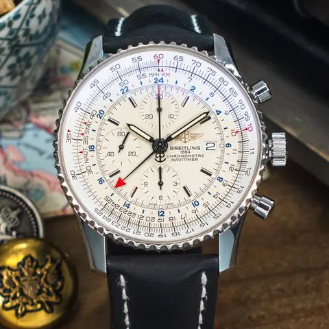 Breitling Navitimer A24322 46mm Stainless steel Silver