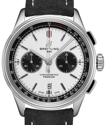 Breitling Premier AB0118221G1X2 42mm Stainless steel Silver