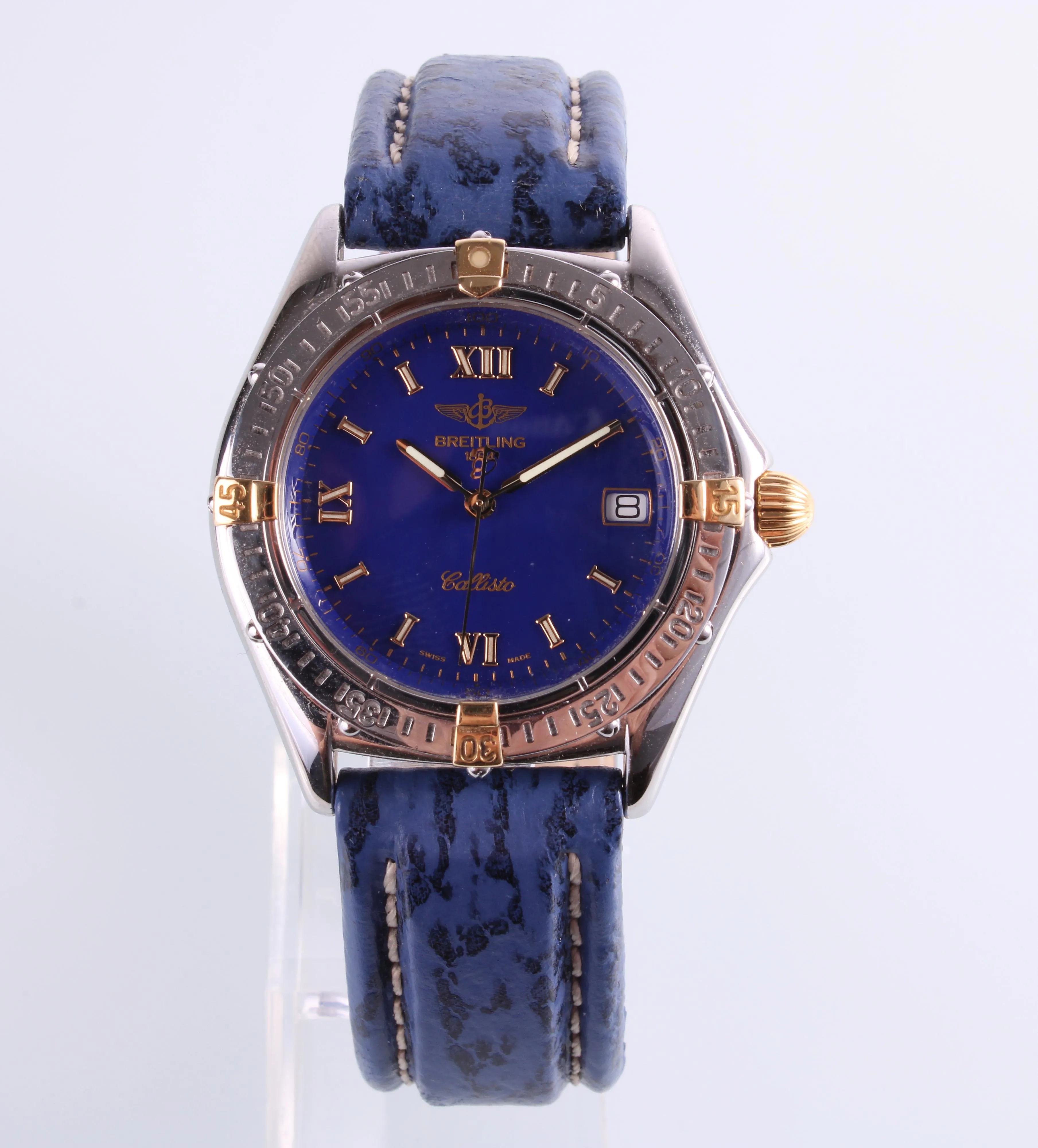 Breitling Windrider B64046 35mm Yellow gold and Stainless steel Blue 1