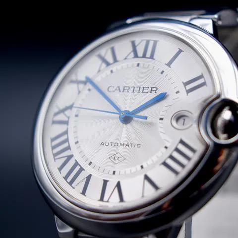 Cartier Ballon Bleu 42mm 3001 42mm Stainless steel Silver 1