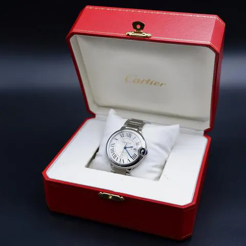 Cartier Ballon Bleu 42mm 3001 42mm Stainless steel Silver 4