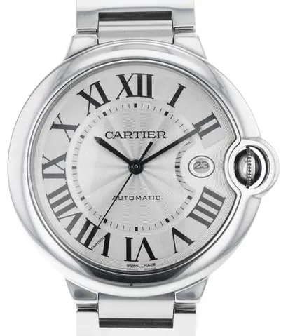 Cartier Ballon Bleu 42mm W69012Z4 42mm Stainless steel Silver