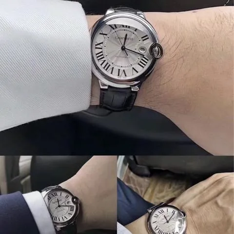 Cartier Ballon Bleu de Cartier WSBB0026 42mm Stainless steel White 2