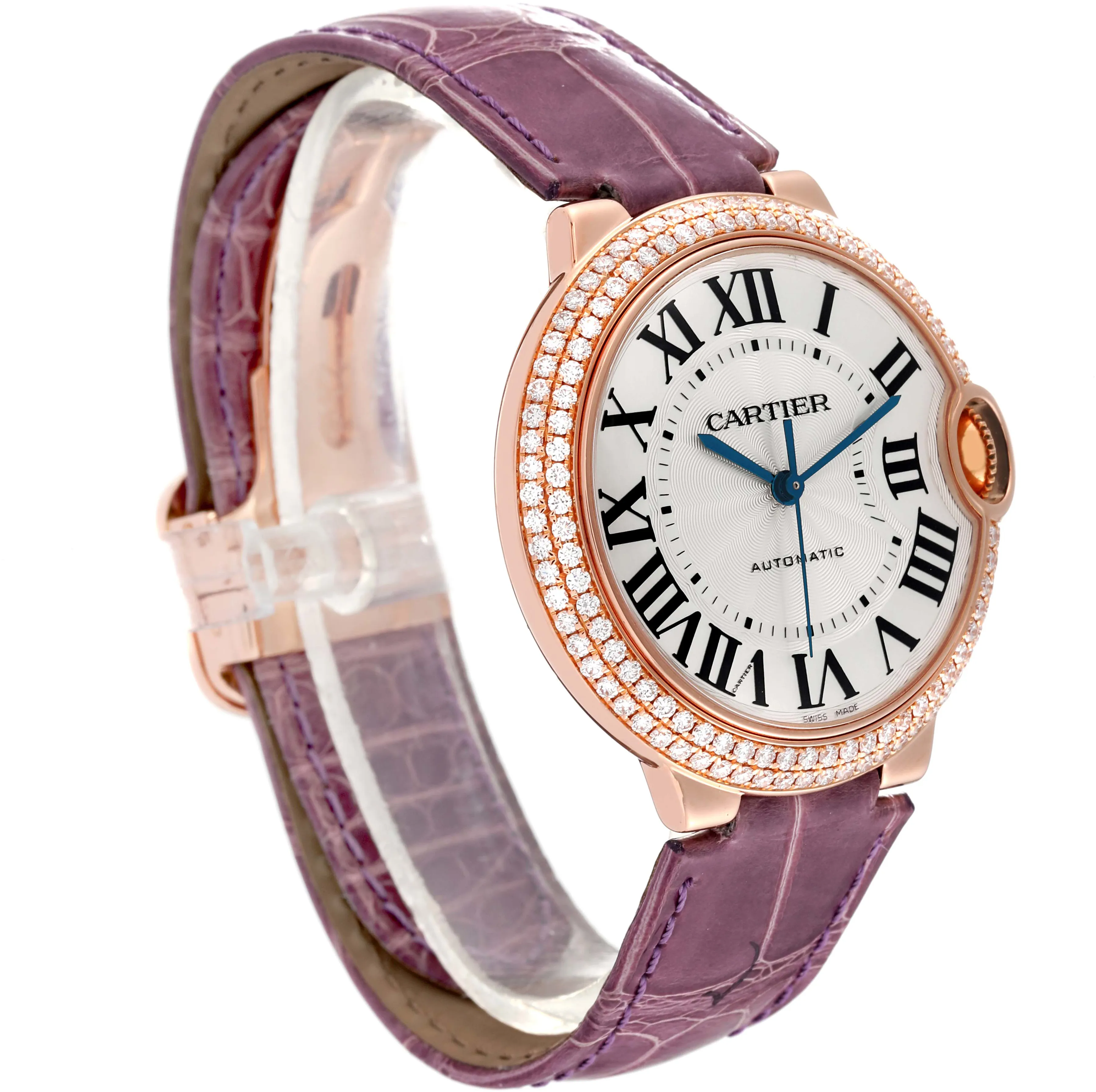 Cartier Ballon Bleu WE900551 36.5mm Rose gold White 3