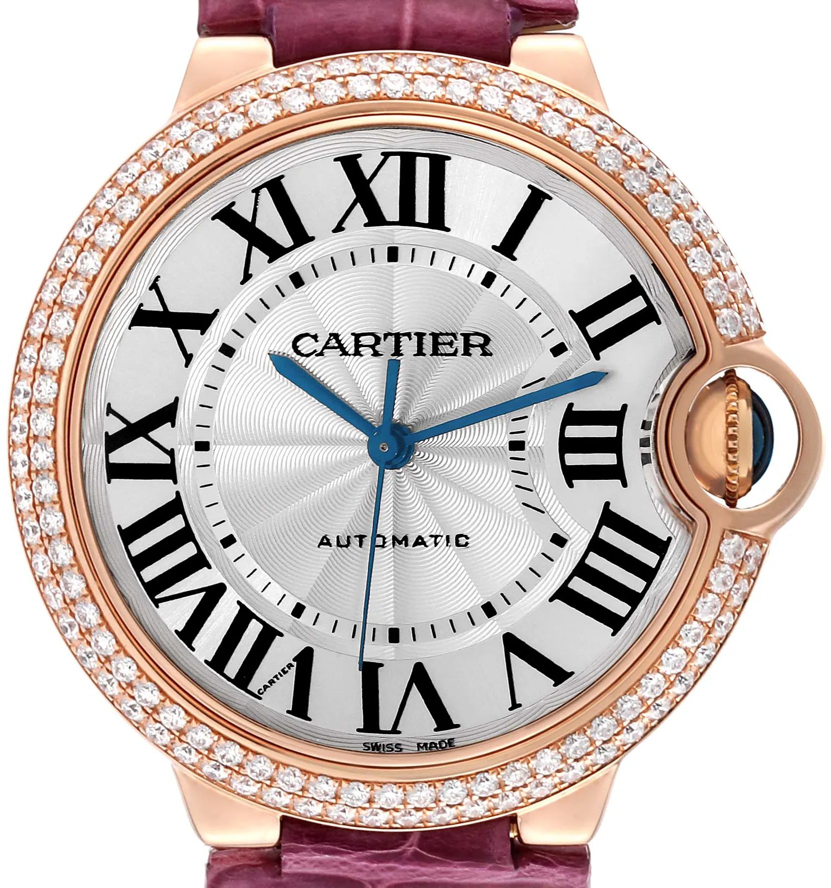 Cartier Ballon Bleu WE900551 36.5mm Rose gold White 1